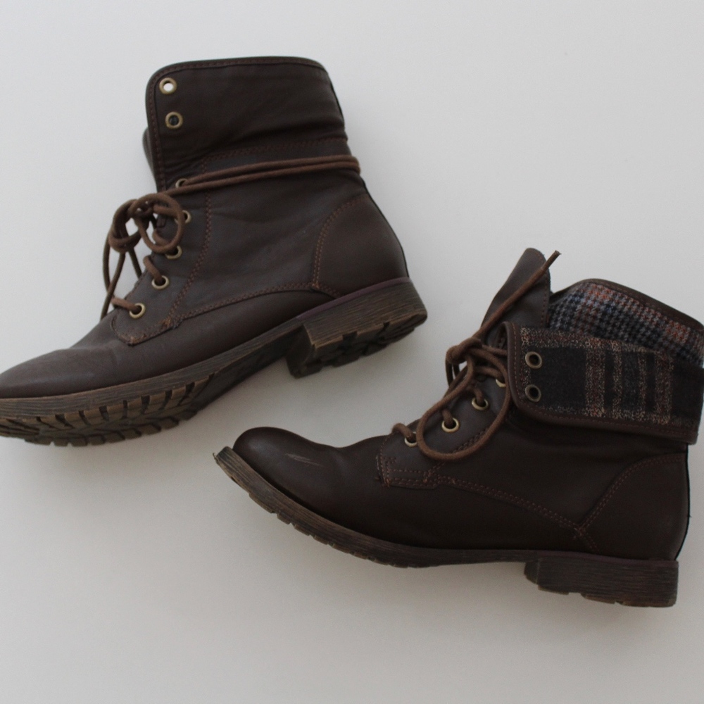 Lace-Up Booties